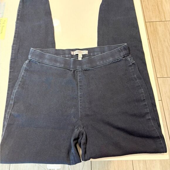 Jennifer Lopez dark wash navy skinny jeggings size 6L - Picture 1 of 8